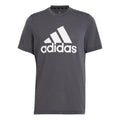 adidas Straight Casual logo Short Sleeve Gray GT3113