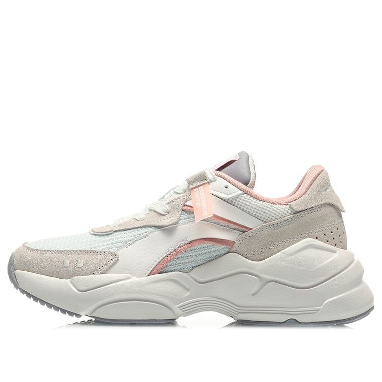 (WMNS) Li-Ning Candle Dragon 'White Light Blue Pink' AGCQ424-3
