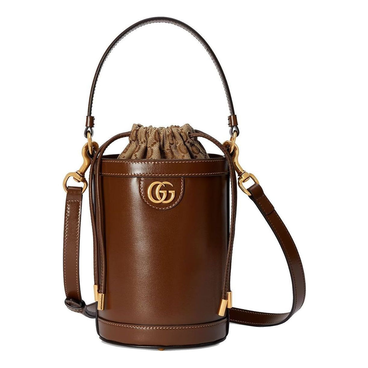 (WMNS) Gucci Ophidia Mini Bucket Bag 'Brown' 760201-AACP4-2342