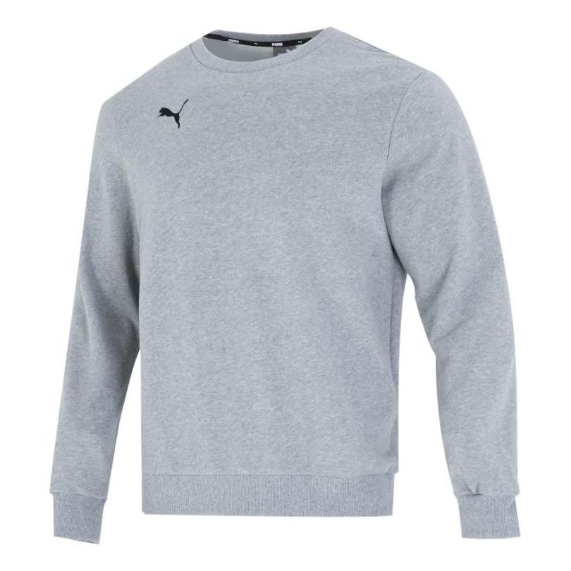 PUMA ESS Logo Crew Sweater 'Grey' 656933-33