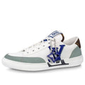 LOUIS VUITTON Charlie Sneakers 'White Green Blue' 1ABYVX