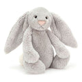 Jellycat Bashful Bunny Medium Plush 'Silver' BAS3BS