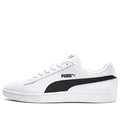 PUMA Smash V2 Buck Casual Board Shoes Black/White 365160-07