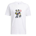 adidas Panda Tee Short-sleeved Sportswear Casual Breathable White GN5147