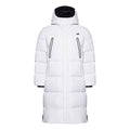 New Balance Nylon Street Style Plain Long Down Jacket Asia Sizing 'White' NP846061-WT