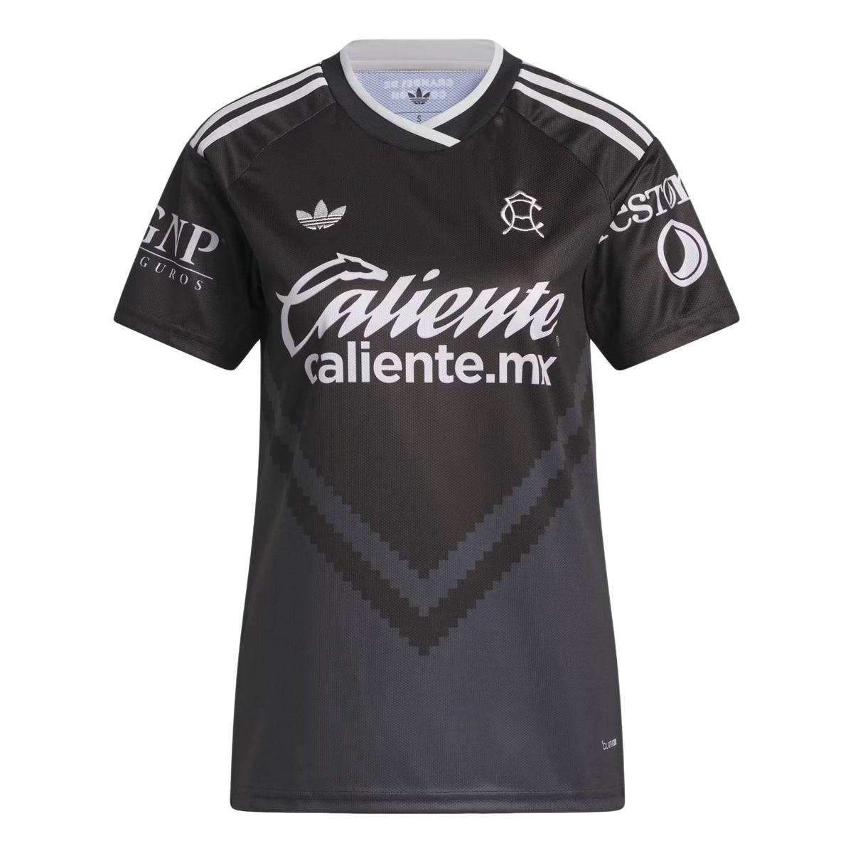 (WMNS) adidas x Club America 26/27 Away Jersey Asia Sizing ' Black Carbon' KB9025