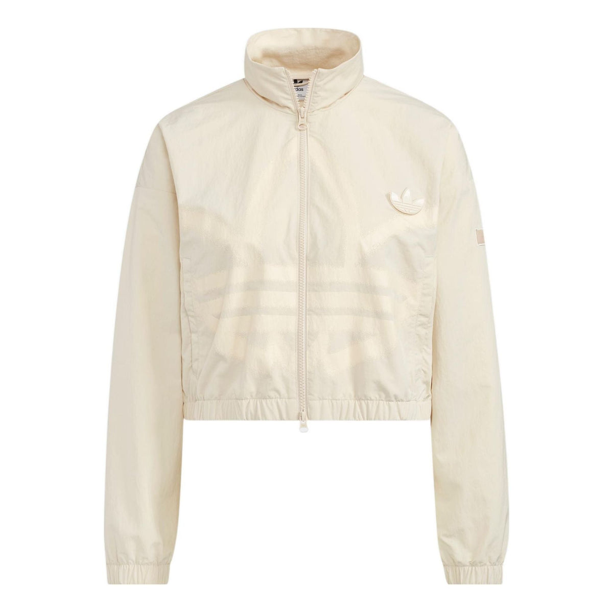 (WMNS) adidas Adicolor Track Jacket Asia Sizing 'Beige' HS1938