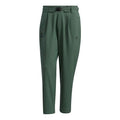 adidas Wj Pnt Wv Warm Solid Color Loose Athleisure Casual Sports Pants Green GP0890