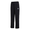 adidas Solid Color logo Casual Sports Elastic Waistband Long Pants Black GK9273