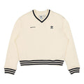 (WMNS) adidas x Sporty & Rich Sweater 'Beige' IN5247