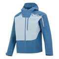 Men's adidas Th Protek Wvjkt Colorblock Stripe Athleisure Casual Sports Hooded Jacket Blue HM5166