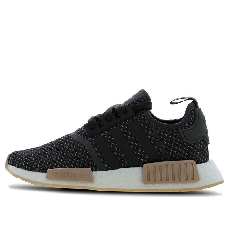 (WMNS) adidas originals NMD_R1 'Black White Tan' BB9091