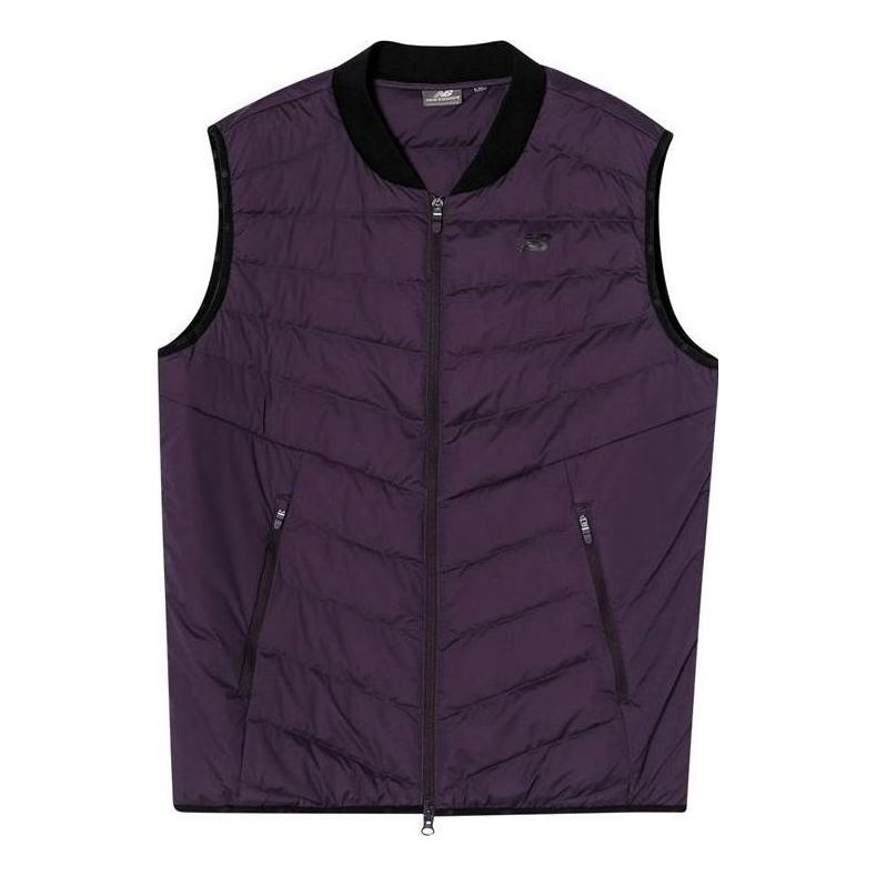 New Balance Casual Lifestyle Vest Asia Sizing 'Purple Black' NJ94R011-PUR