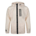 adidas WND M Casual Sports hooded Woven Jacket Beige DX9290