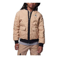 (GS) Air Jordan Casual Puffer Down Pocket Jacket 'Beige Brown' FZ6538-200