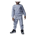 (TD) Air Jordan Take Flight Crewneck Sweatshirt and Joggers 'Grey' FV5905-091