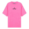 Balenciaga SS21 Embroidery Round Neck Pink 641532TJVA95764