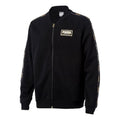 PUMA Gold Color Casual Sports Jacket Black 581767-01