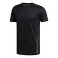 adidas Round-neck Casual Short-sleeve Tee Men Black EI6321