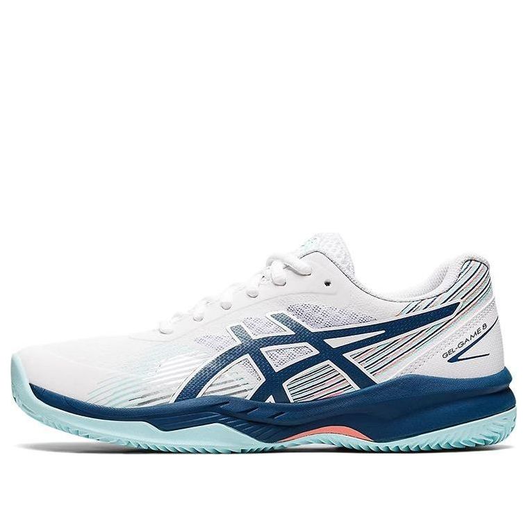 (WMNS) ASICS Gel Game 8 'White Light Indigo' 1042A152-105