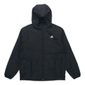 Men's adidas Mh Lite Wvjkt Athleisure Casual Sports Hooded Solid Color Woven Jacket Autumn Black HM2976