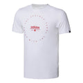 adidas M Adi Clk T Casual Sports Breathable Sweat Absorbing Short Sleeve White FM6059