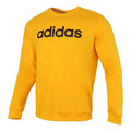 adidas Round Neck Casual Pullover Long Sleeves Yellow GP4874