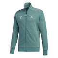 adidas WJ TT Cardigan Stand Collar Casual Sports Jacket Green GM4458