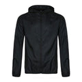 adidas Own The Run Jkt Running Athleisure Casual Sports hooded Zipper Jacket Black DN8763