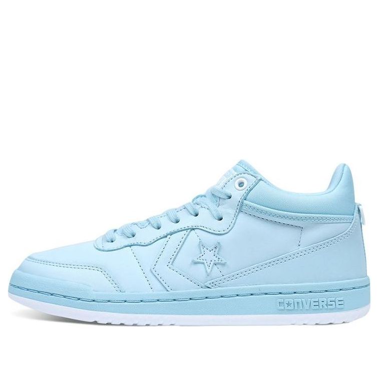 Converse Fastbreak Mid Non-Slip Wear-resistant Mid Tops Casual Skateboarding Shoes Blue 160572C