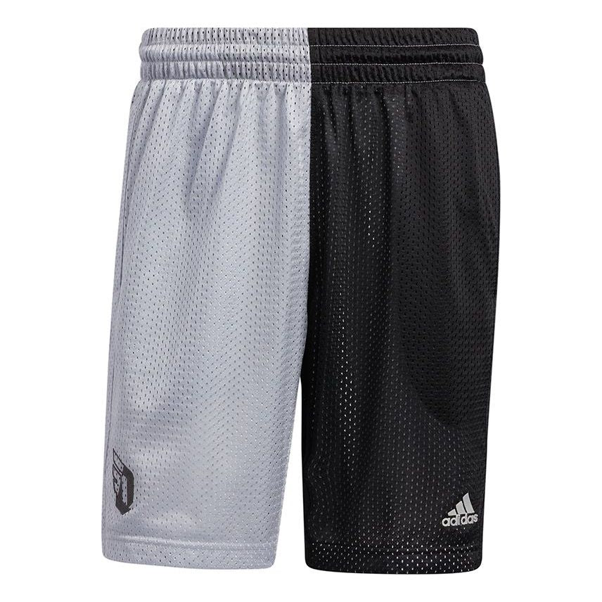 adidas Dame Vis Short Casual Basketball Colorblock Sports Shorts Black Gray GP5156