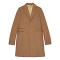 Gucci Camelhair Coat With Gucci Cities Label 'Light Brown' 753089-ZAHGS-2250