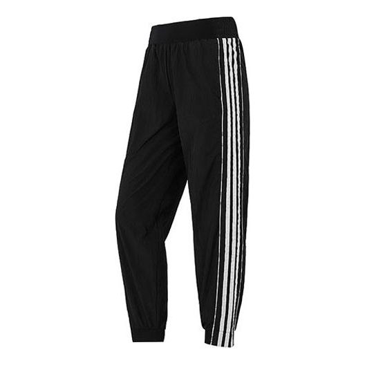 (WMNS) adidas Str W Pt Mix Casual Sports Side Stripe Long Pants/Trousers Black H09726