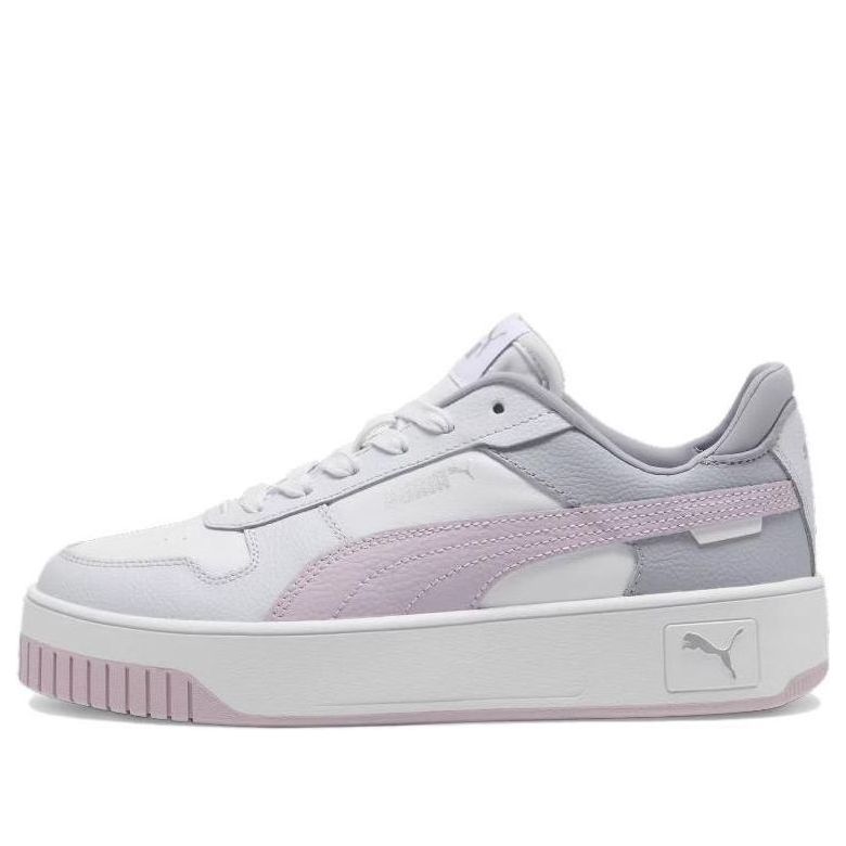 (WMNS) PUMA Carina Street Sneakers 'White Lilac' 389390-23