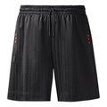 Men's adidas originals x Alexander Wang Crossover Solid Color Lacing Athleisure Casual Sports Shorts Black DM9683