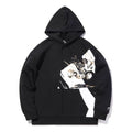 Li-Ning x Disney Loose Casual Hoodie 'Black White' AWDQ595-1