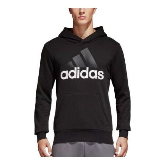 adidas Linear Pullover Hoodie 'Black' S98772