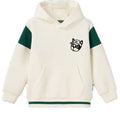 (GS) New Balance Casual Hoodie 'White Green' 7CD12053-IV