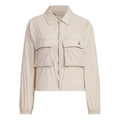(WMNS) adidas Modern Tech Sport Jacket Asia Sizing 'Beige' JI9800