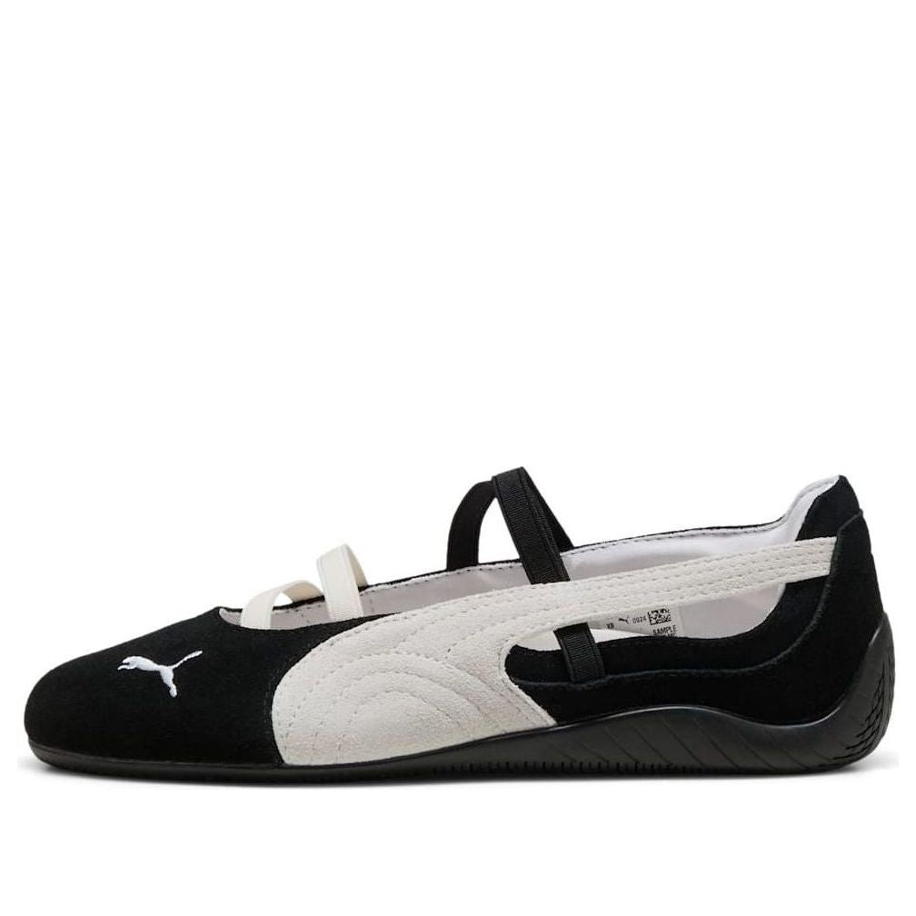 (WMNS) PUMA Speedcat Ballet Suede 'Black White' 401287-06