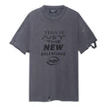 Balenciaga 'This Is Not' Logo T-shirt 'Grey' 661705TKVD91069