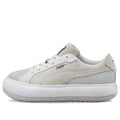 (WMNS) PUMA Suede Mayu Raw Low Tops Casual Skateboarding Shoes Gray 383114-03