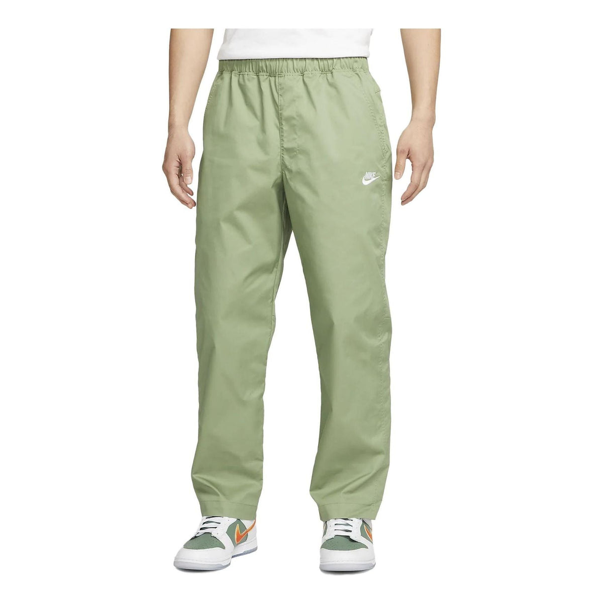 Nike Woven Straight Fit Pant 'Green' DX3337-386