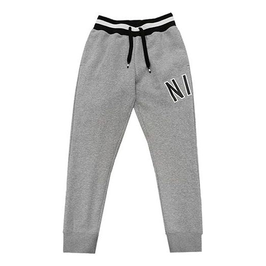 Nike Casual Sports Slim Fit Fleece Long Pants Gray CN9128-063