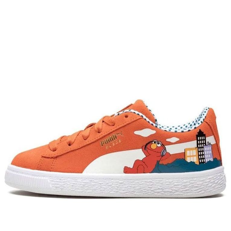 (PS) PUMA Suede Sesame Street 50 'Sesame Street - Elmo' 368924-02