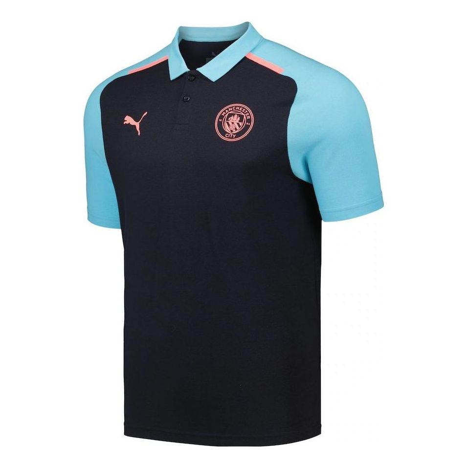 PUMA Manchester City Casuals Polo 'Blue' 772903-03