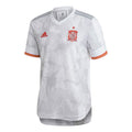 adidas Fef A Jsy Spanish national team Away AU Player Edition Sports Short Sleeve Soccer/Football White FI6239