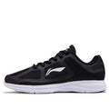 (WMNS) Li-Ning Casual Light Weight Running Shoes 'Black White' ARBQ032-4