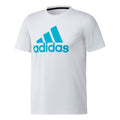 adidas Casual Sports Round Neck Short Sleeve White FT9735