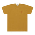 COMME des GARCONS PLAY Coloured Small Emblem T-Shirt 'Olive' AZ-T314-051-5